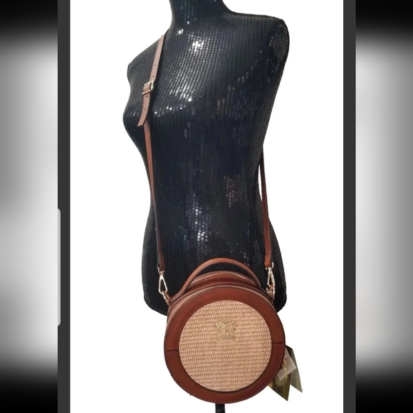 Pratesi Firenze Handbags - NWT PRATESI FIRENZE ITALIAN ROUND CROSSBODY SHOULDER BAG